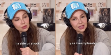 "Ha sido un shock doloroso" Thalía habla sobre la muerte de su hermana Ernestina Sodi