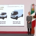 Claudia Sheinbaum respalda a la industria automotriz llamada 'Olinia', el auto presentado