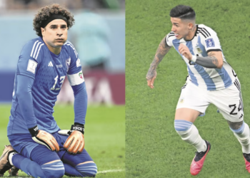 Guillermo Ochoa menosprecia "golazo" que le hizo Enzo Fernández en Qatar