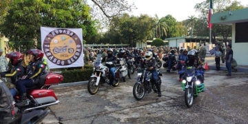 Llevan a cabo rodada motociclista ‘Tabasco Seguro 2025’